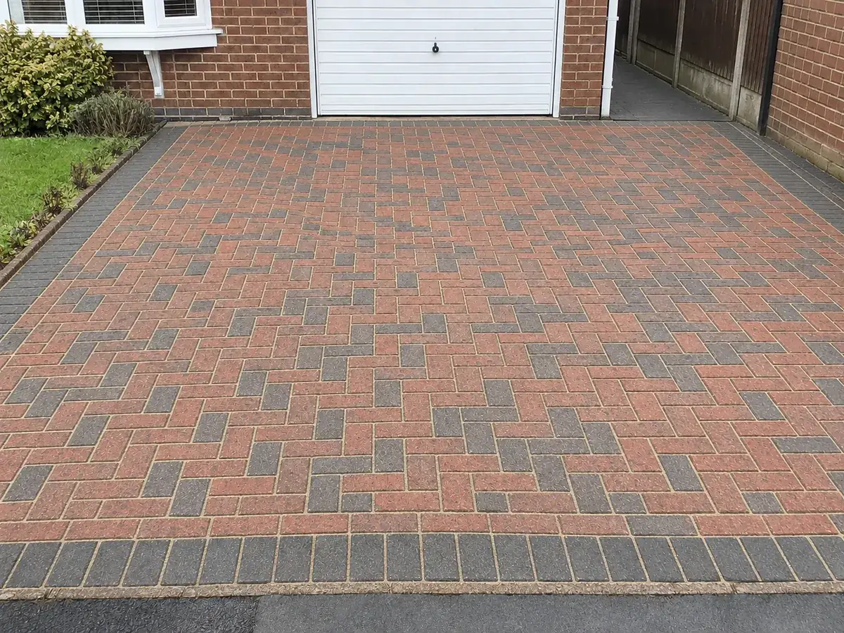 Driveway cleaning, after
